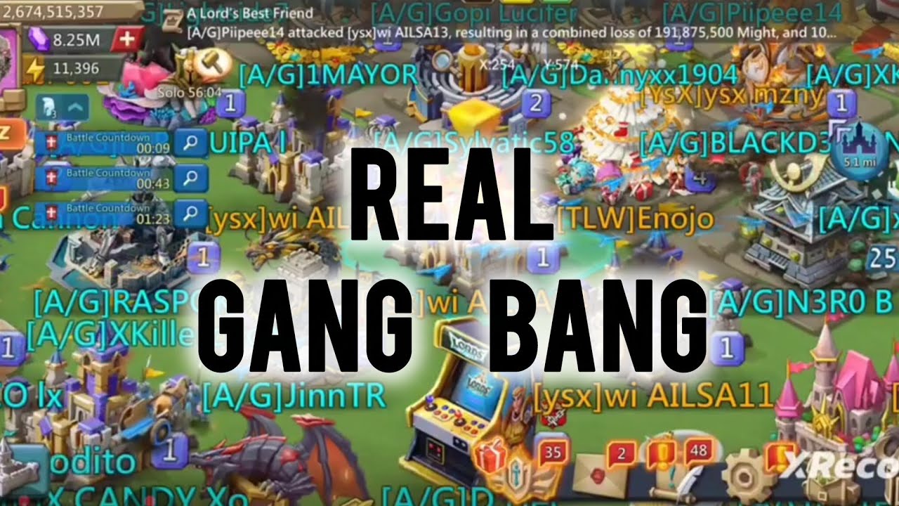 How Not to Rally-When Guild Mates Fight for KILLS-lords mobile-A look back