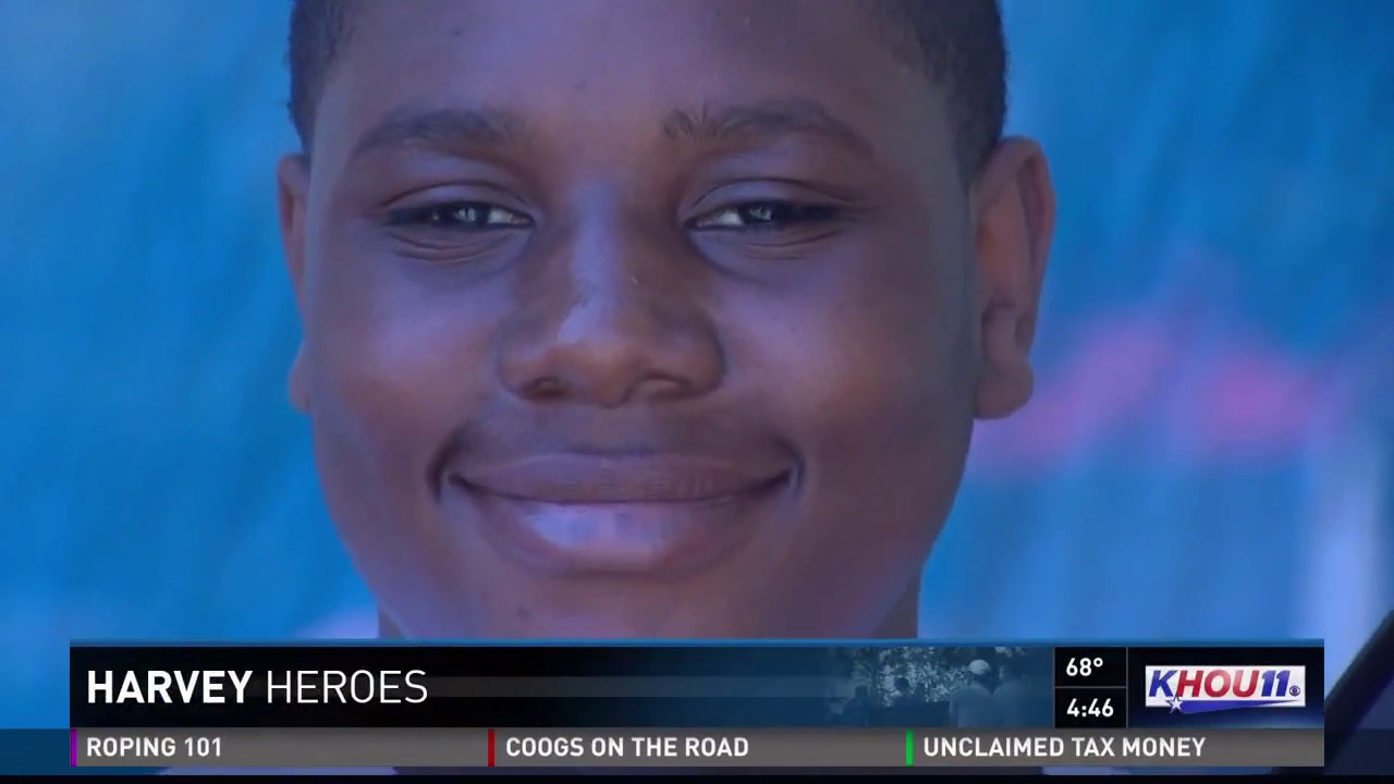 Harvey hero: Hitchcock teen rescues 17 people