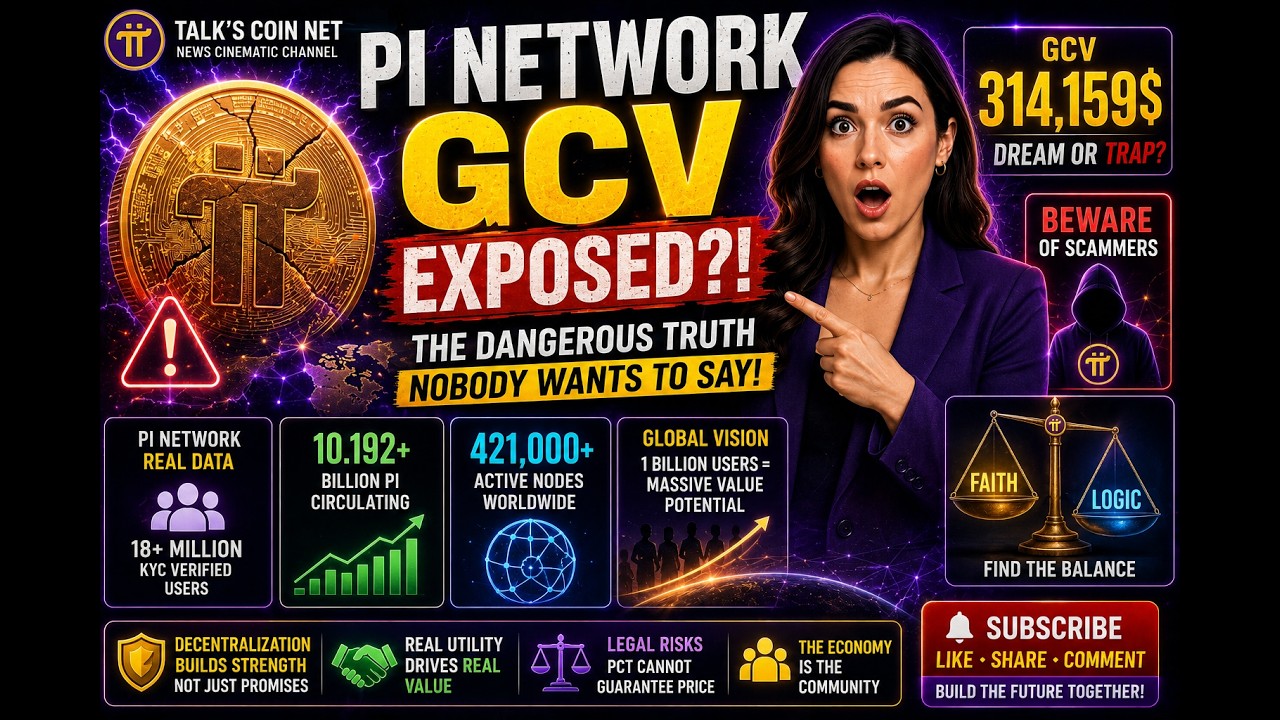PI NETWORK GCV EXPOSED?! 🚨 The Dangerous Truth Nobody Wants To Say