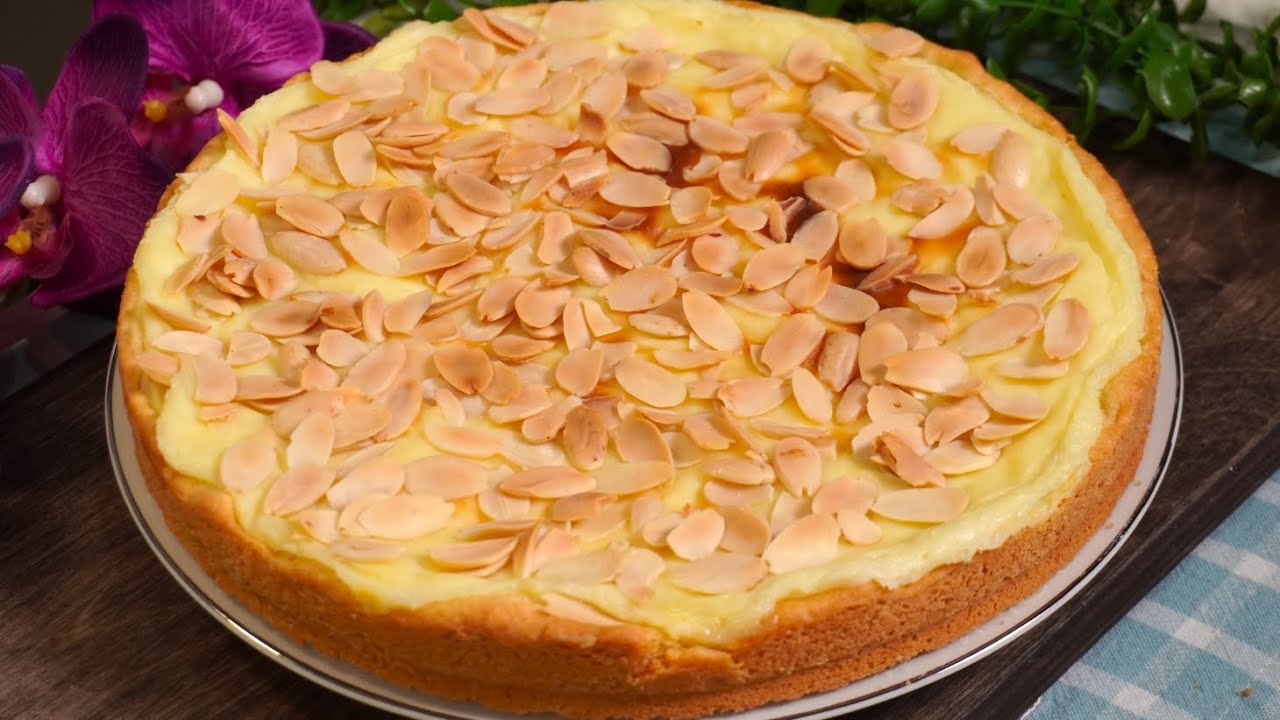 The Most Attractive Winter Pie! Apple Pie With Yogurt And Custard Cream, Melts In Your Mouth