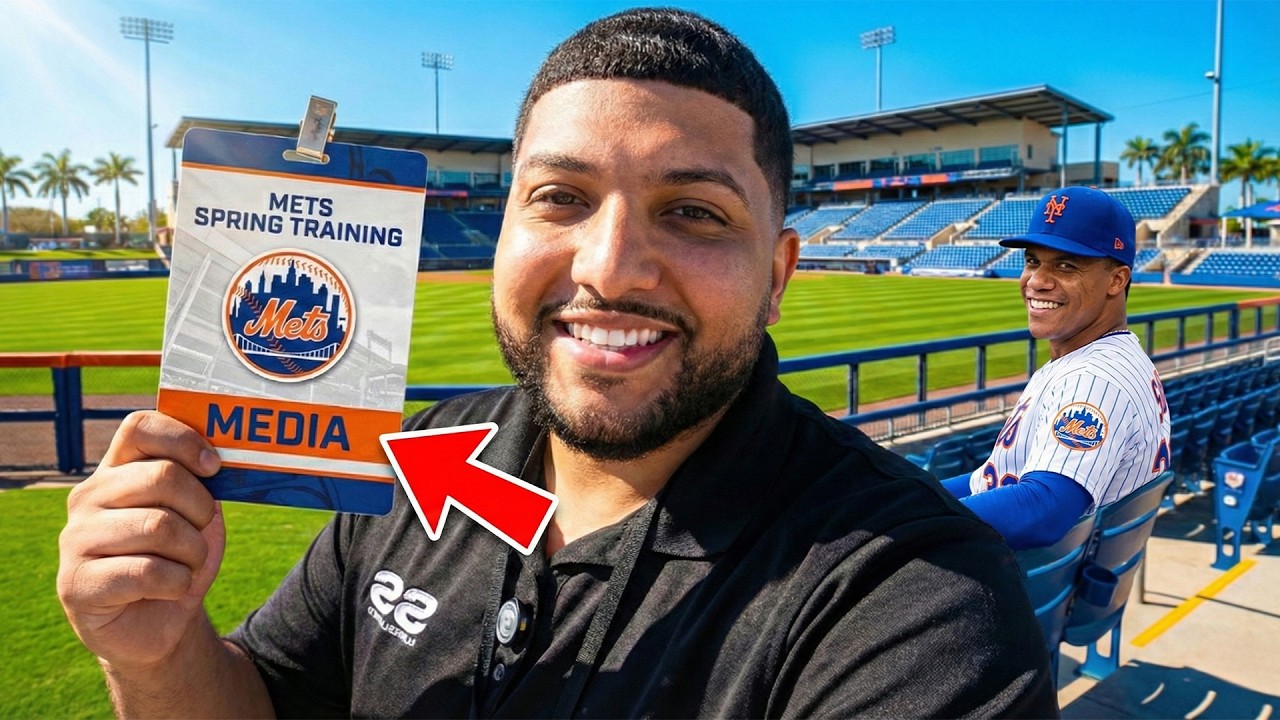 I Got Access to Mets Spring Training