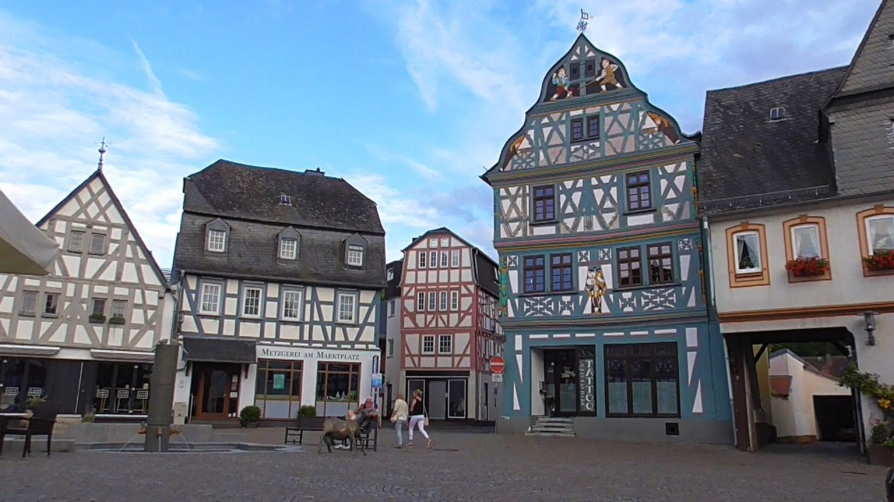GERMANY old centre of Bad Camberg (28 June 2023)