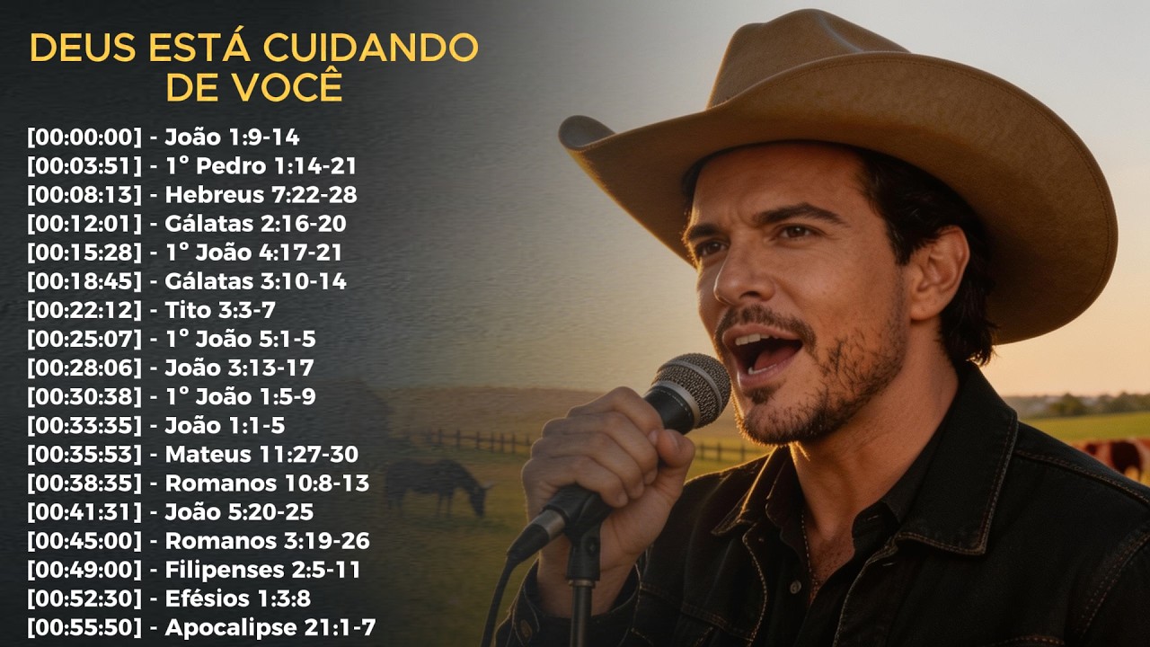 Deus Está Cuidando de Você | Bíblia Cantada em Sertanejo | Louvor Gospel | Estilo Henrique e Juliano