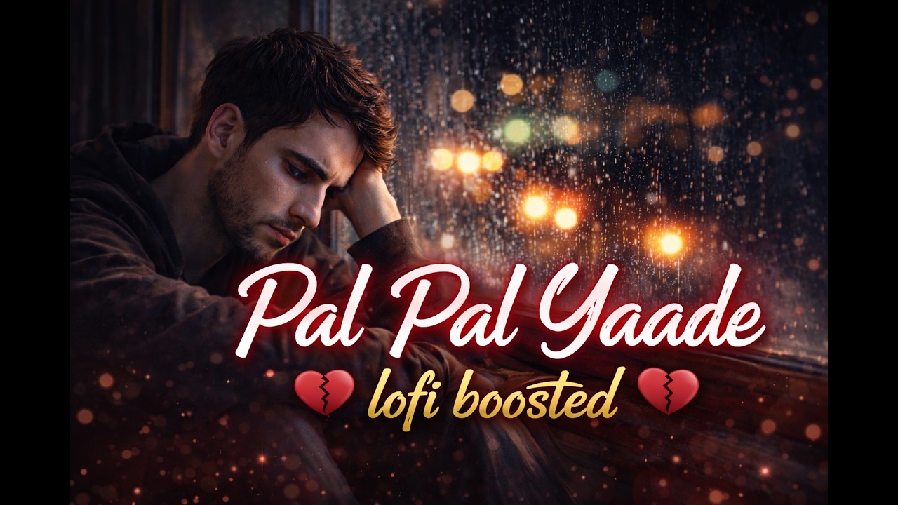 😔 Heartbreak Special – *Pal Pal Yaade (Lofi Boosted)