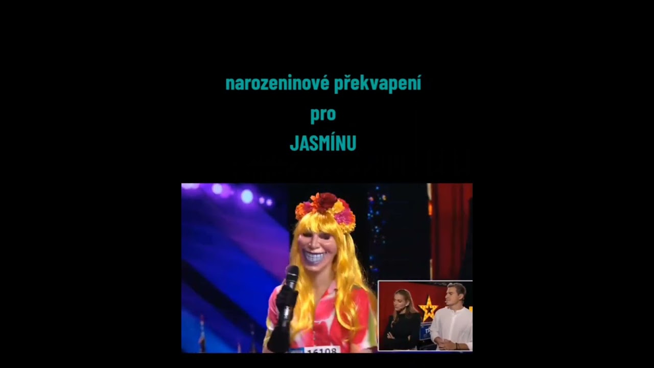 Narozeninové překvapení pro Jasmínu ❤️