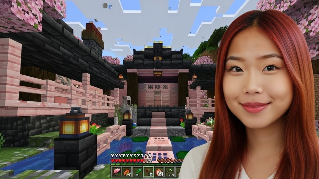 🔴 Lina está aqui - Jogando Minecraft 🌙 | live