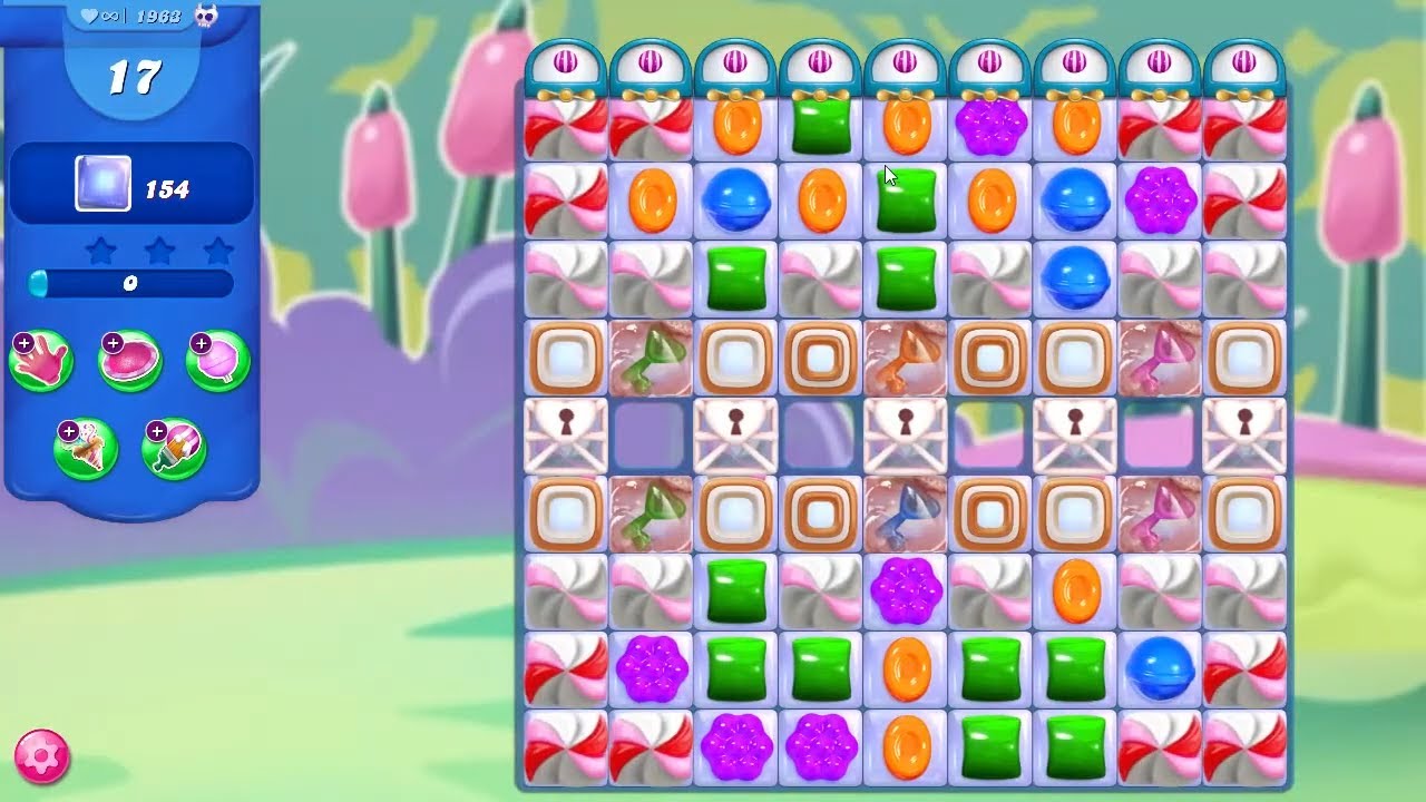 Candy Crush Saga LEVEL 1963 NO BOOSTERS (new version)