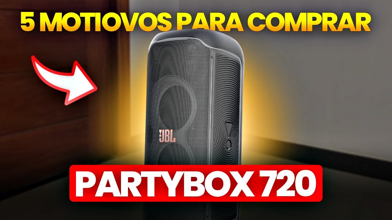 5 motivos para COMPRAR a PARTYBOX 720