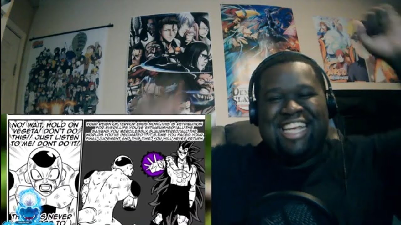 Beyond Dragon Ball Super Mastered Ultra Ego Vegeta Erases Frieza | UnrealEntGaming | Reaction