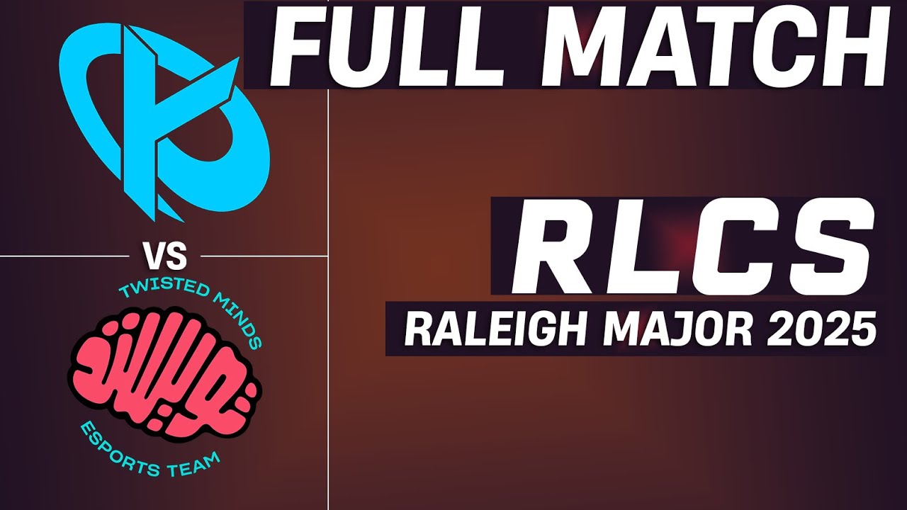 [ПОЛНЫЙ МАТЧ] KCorp против Twisted Minds | RLCS 2025 — Raleigh Major
