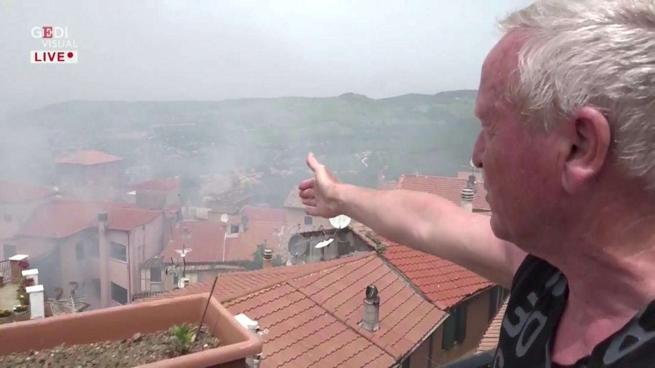Esplosione a Rocca di Papa, un testimone: 