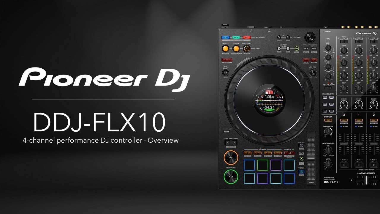 The Unboxing Of The New DDJ-FLX10 Club Style DJ Controller From Pioneer DJ
