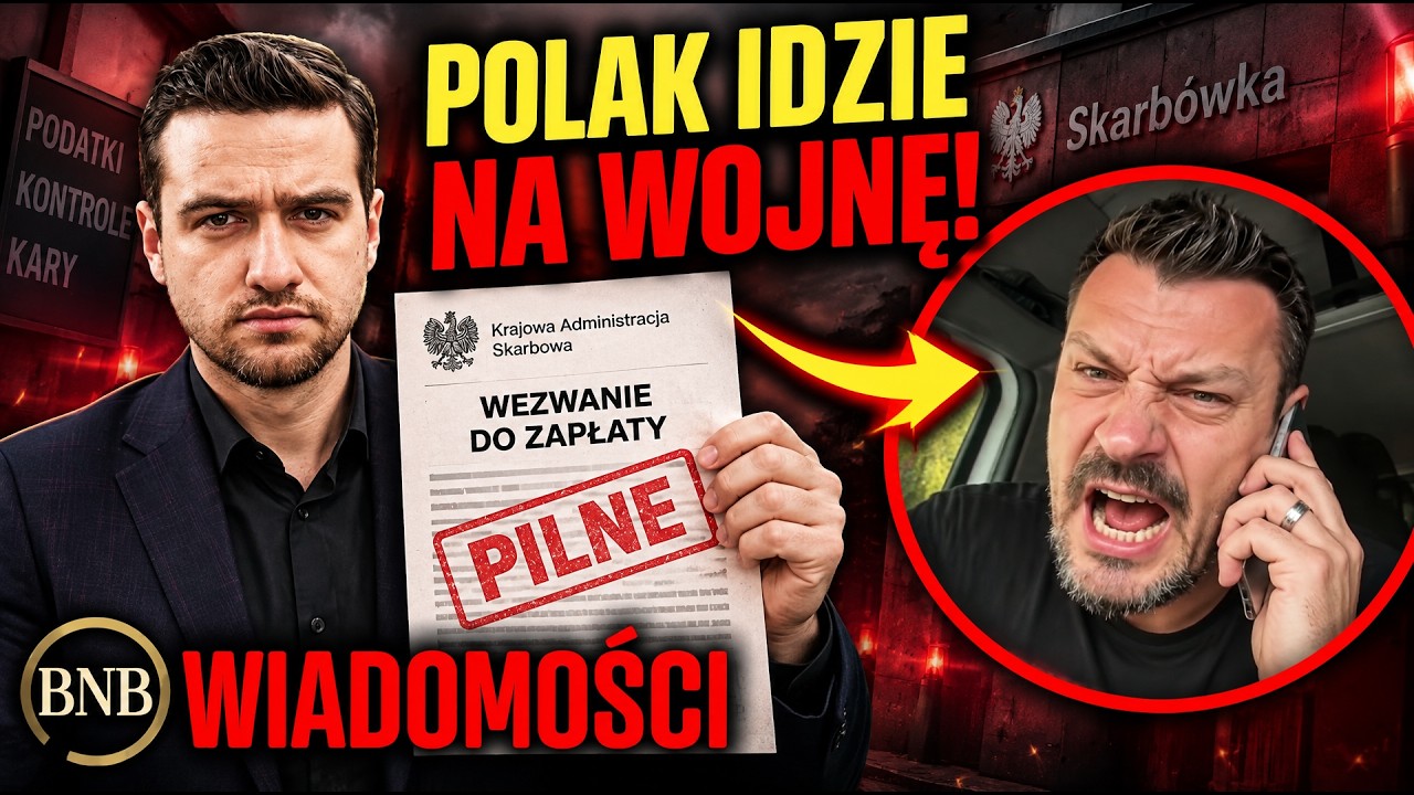 Z Ostatniej Chwili! Skarb&oacute;wka DOJEŻDŻA Polak&oacute;w! Przedsiębiorca Idzie NA WOJNĘ z Urzędnikami
