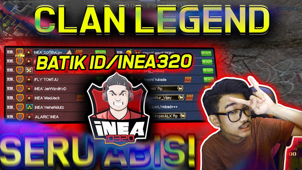 KMB GHOIB VS BATIK ID 320 CLAN LEGEND!! Point Blank Zepetto Indonesia