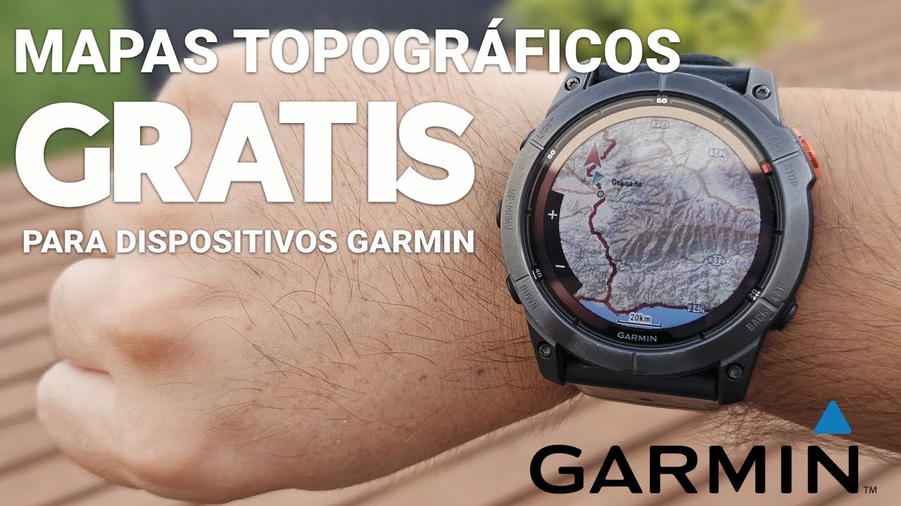 Mapas topográficos gratis para Garmin Como descargarlos e instalarlos