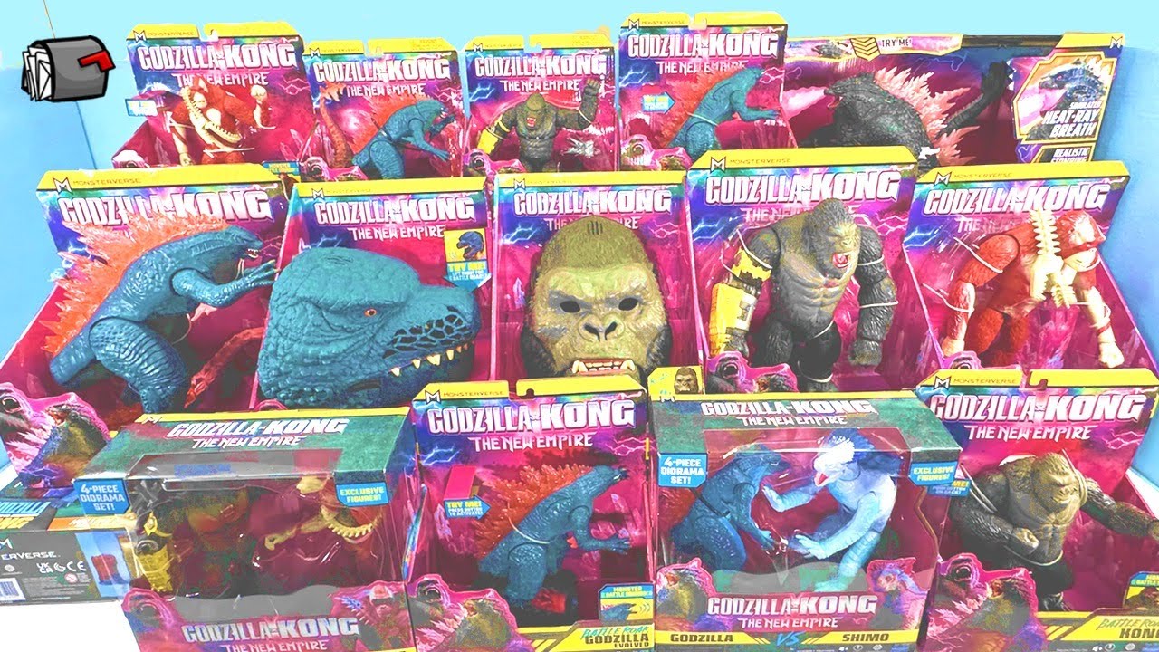 GODZILLA x KONG The New Empire Movie Toys, Figures, Merch & More