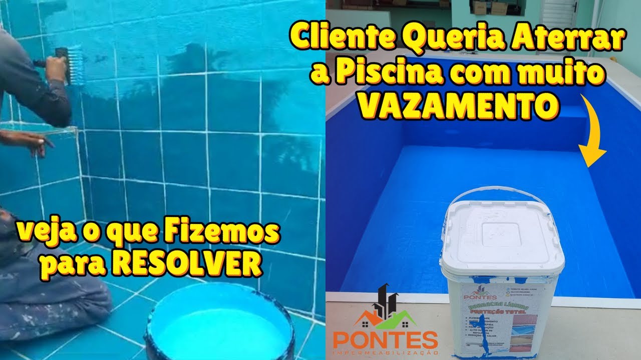 NÃO quebra a sua PISCINA, veja a SOLUÇÃO