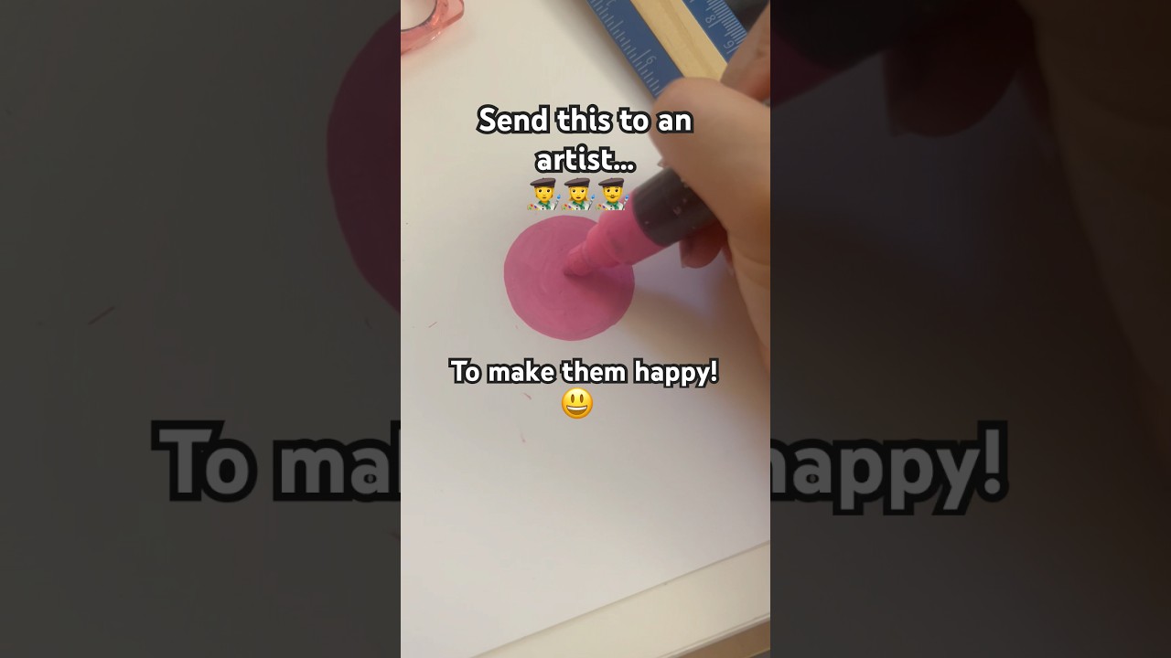 Send this to an artist&hellip;to make them happy! #sendthistoanartist #watch #subscribe #happy #artists