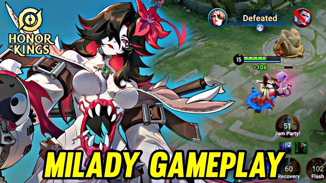 HOK : MILADY GAMEPLAY | SSS - HONOR OF KINGS