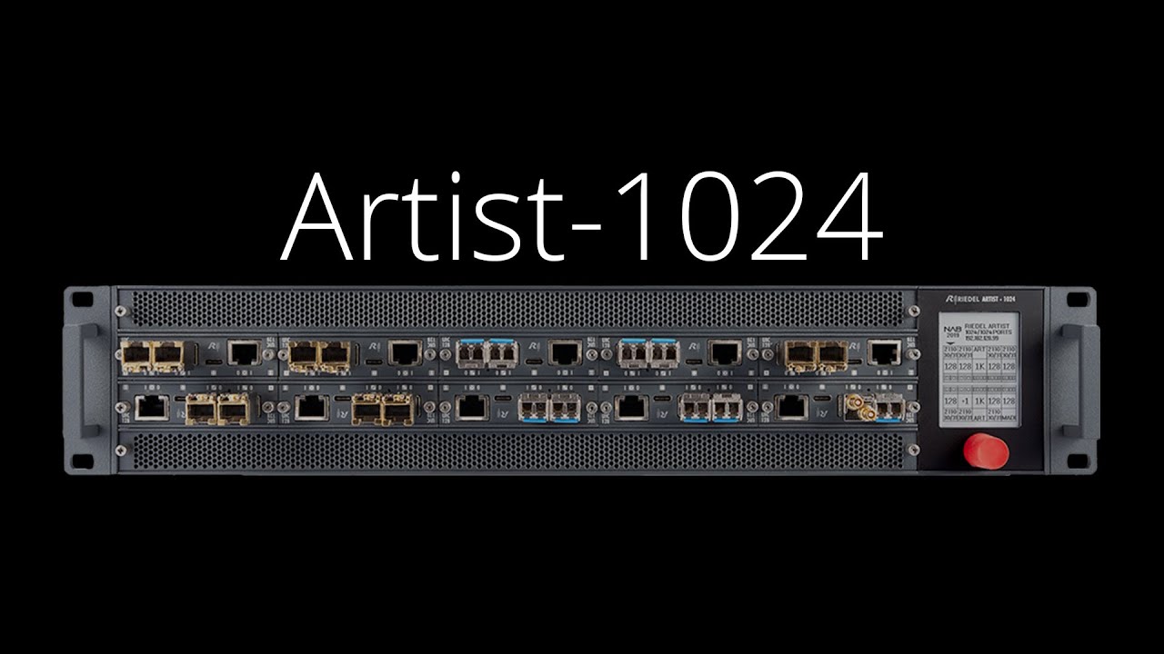 RIEDEL Artist 1024 Intercom Matrix Product Video