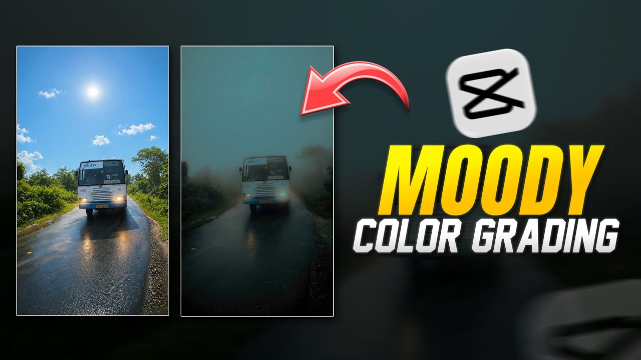 CAPCUT MOODY COLOR GRADING TUTORIAL | CAPCUT COLOR GRADING TUTORIAL | ASIF OMAR