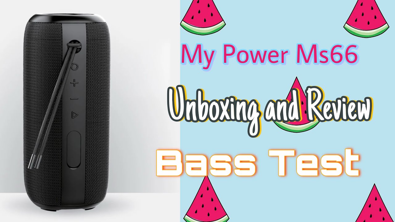 New Speaker Review | MyPower ms66 | should you buy or not | Full Bass test