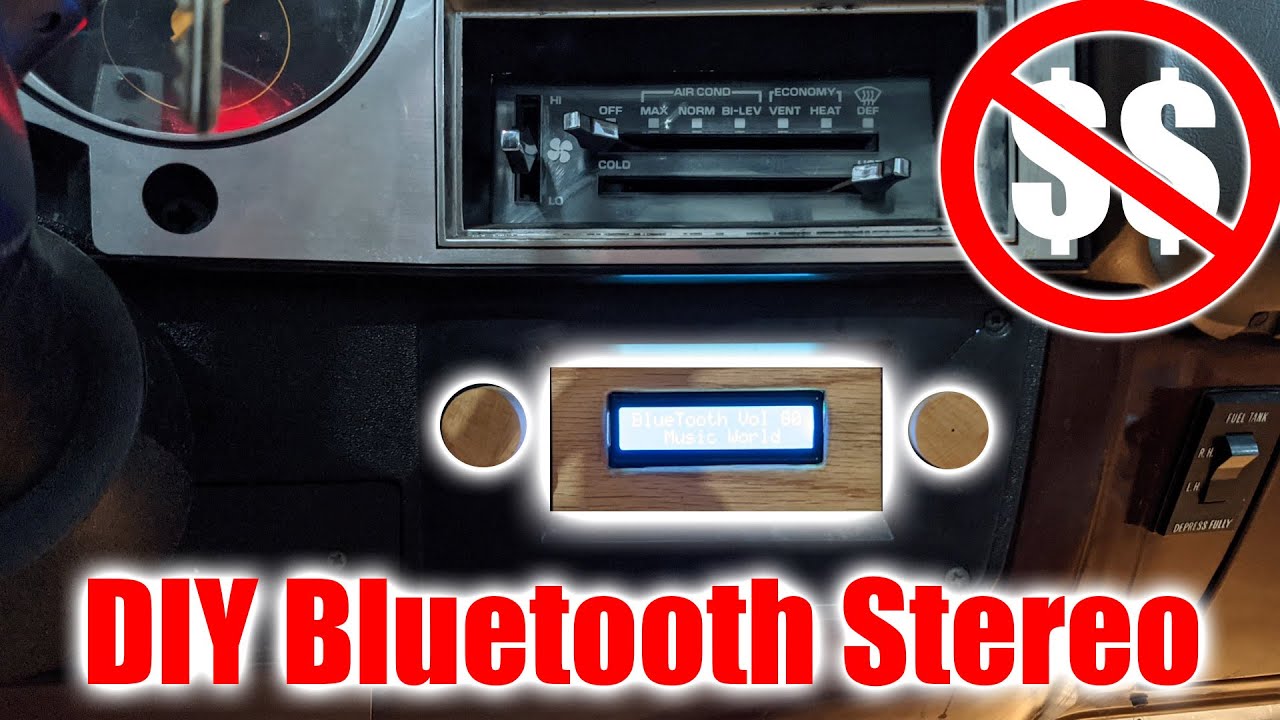 Square Body Bluetooth Stereo on a Budget