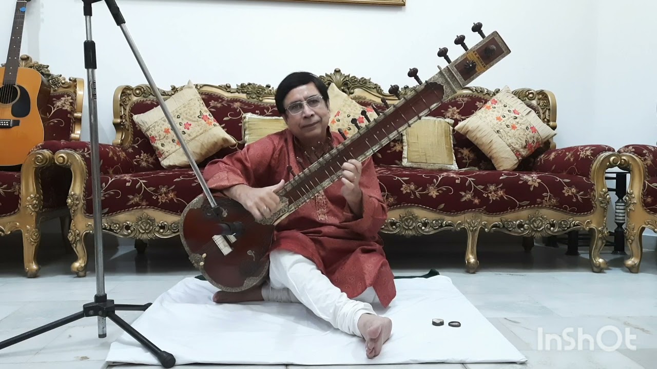 Madhuban Khushboo Deta Hai -  Played On Sitar By Rakesh Nigam