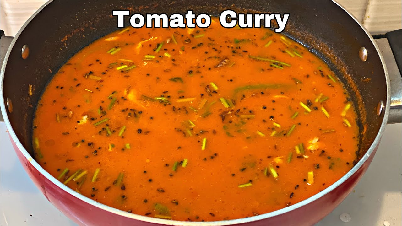 ನೀರುಳ್ಳಿ ಹಾಕದೆ ಮನೆ ಊಟ ಶೈಲಿಯ Tomato ಸಾಂಬಾರ್ | Tomato Sambar 2019