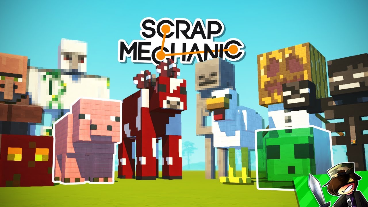ÉRDEKES és FURCSA MOBOK a SCRAP MECHANICBAN! 😲🐄