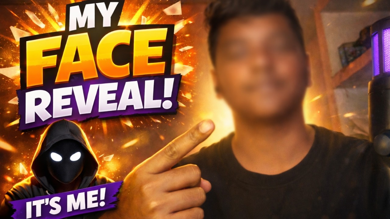 Finally… My Face Reveal 😳