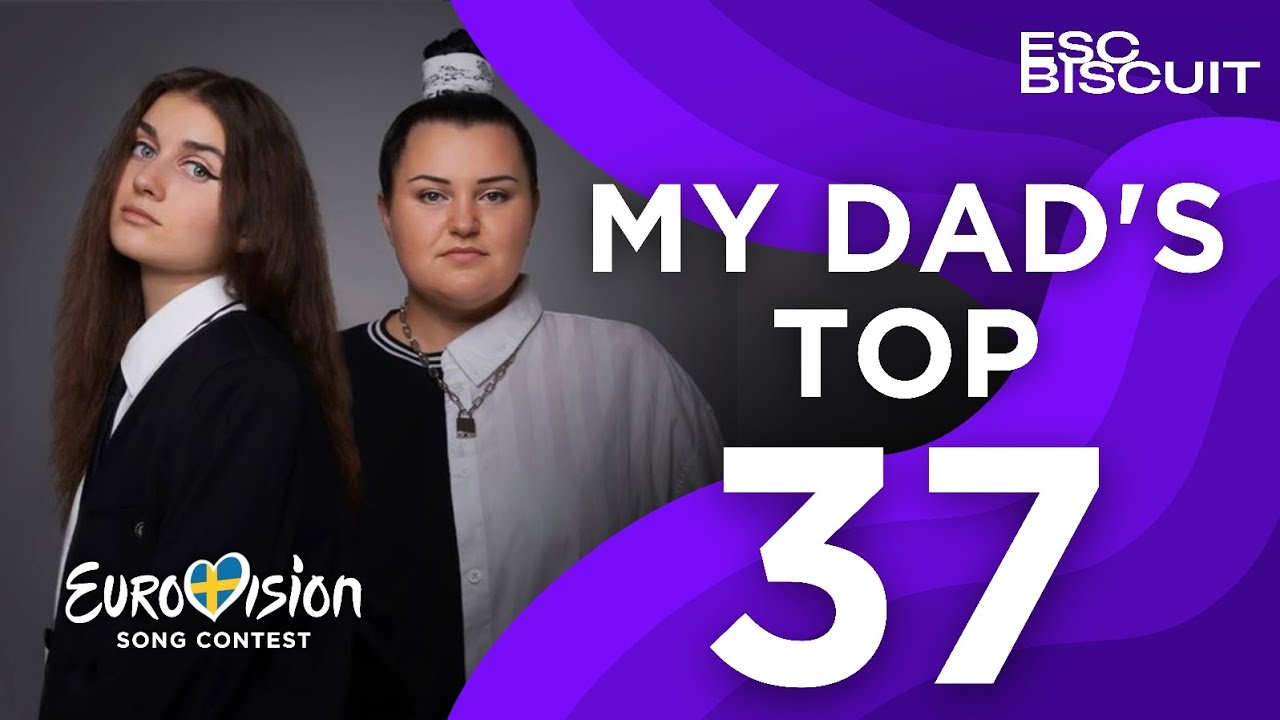 Eurovision 2024: My Dad's Top 37