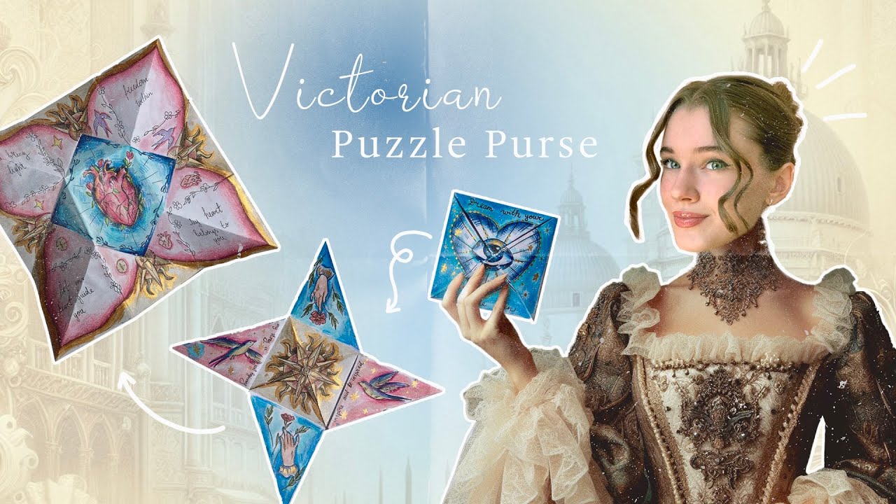 DIY Victorian Puzzle Purse | Step-by-Step Tutorial