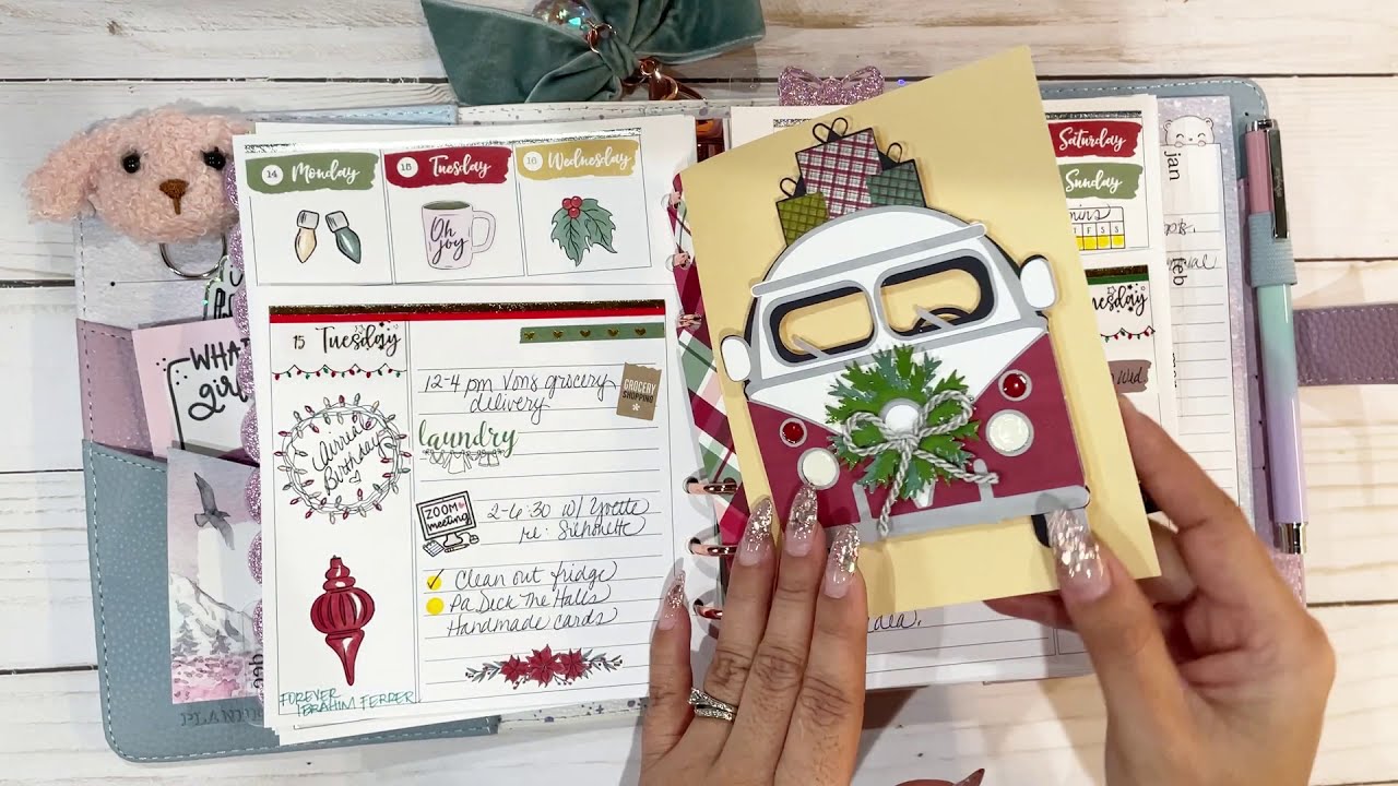 Planners Anon Northern Lights Melody - 2021 Planner Set Up