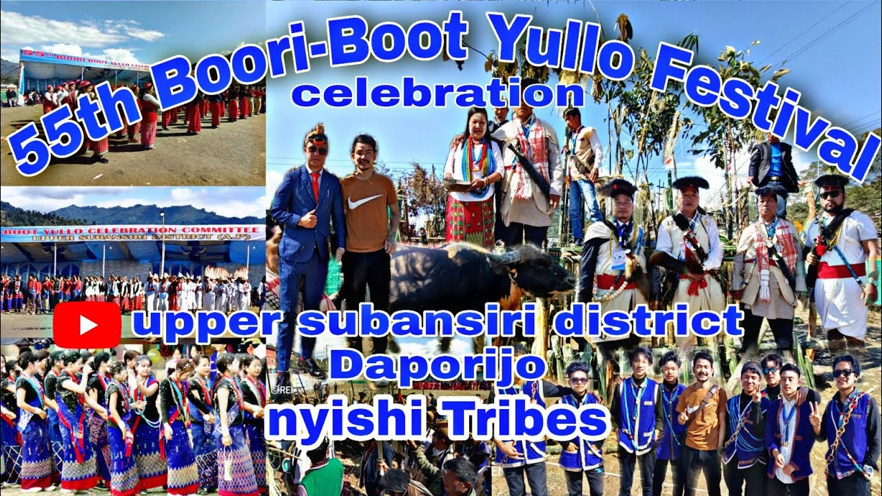 55th Boori-Boot Yullo Festival celebration At upper subansiri district Daporijo