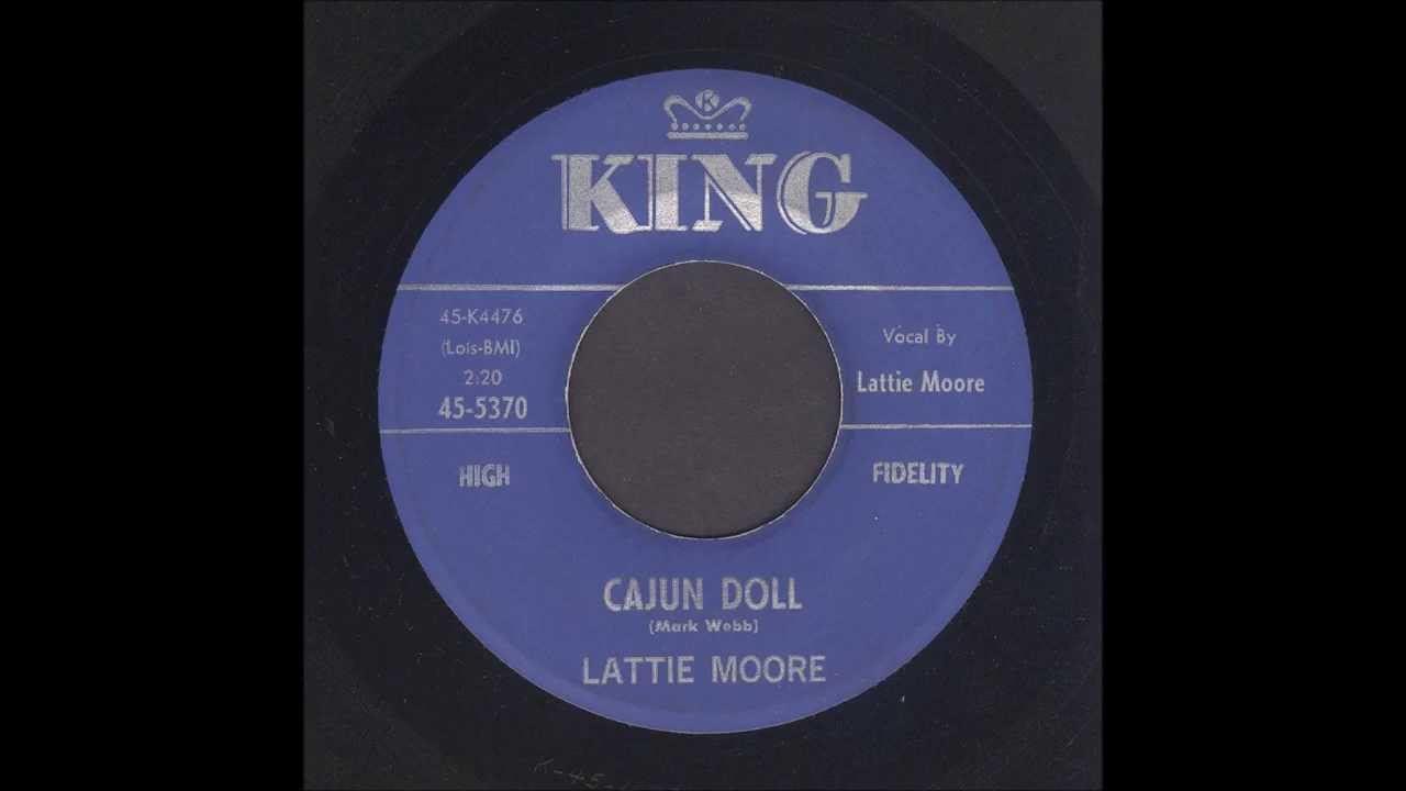 Lattie Moore - Cajun Doll - Country Bop 45