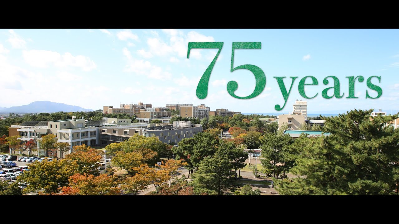 Niigata University 75th anniversary movie
