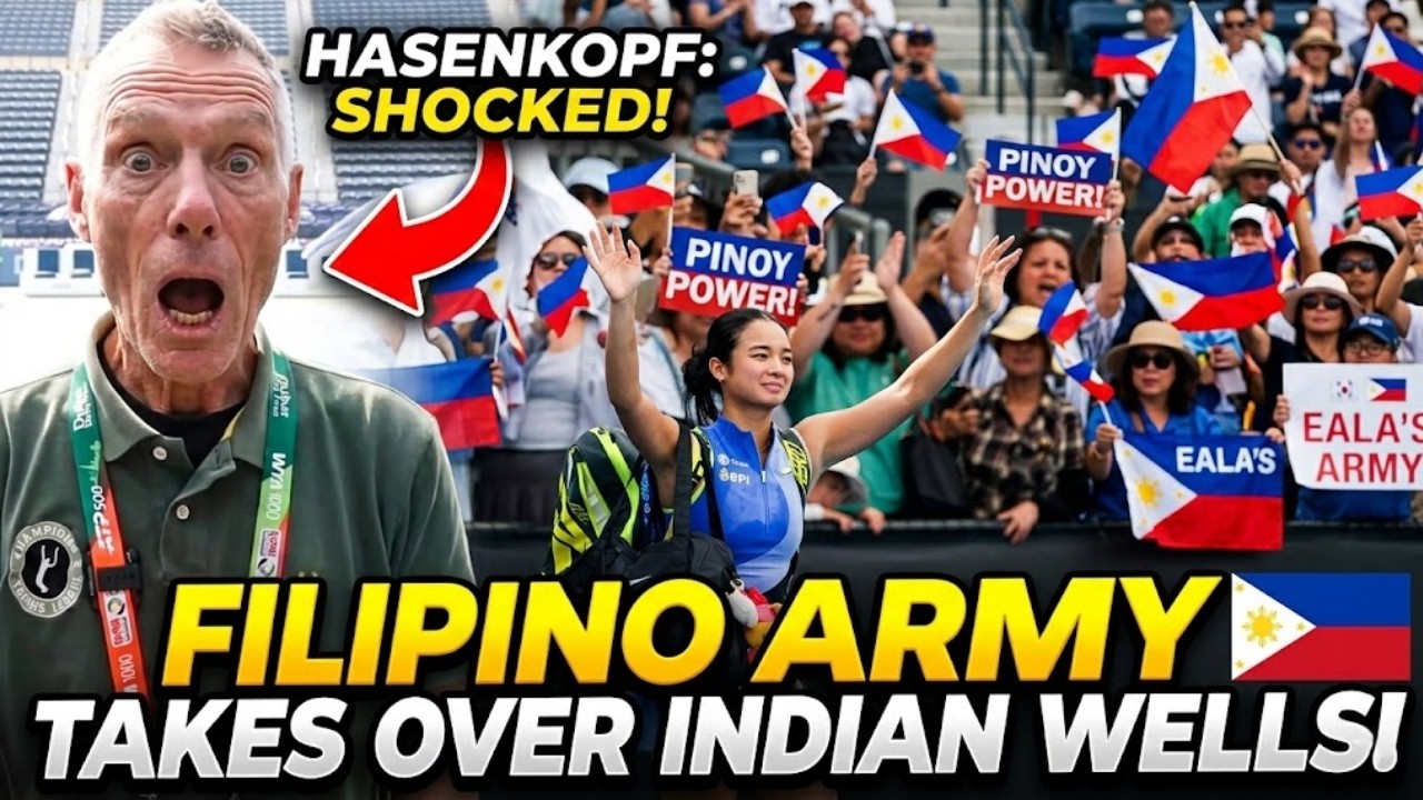 The Invasion of California: 2 Million Fans Support Alex Eala at Indian Wells!