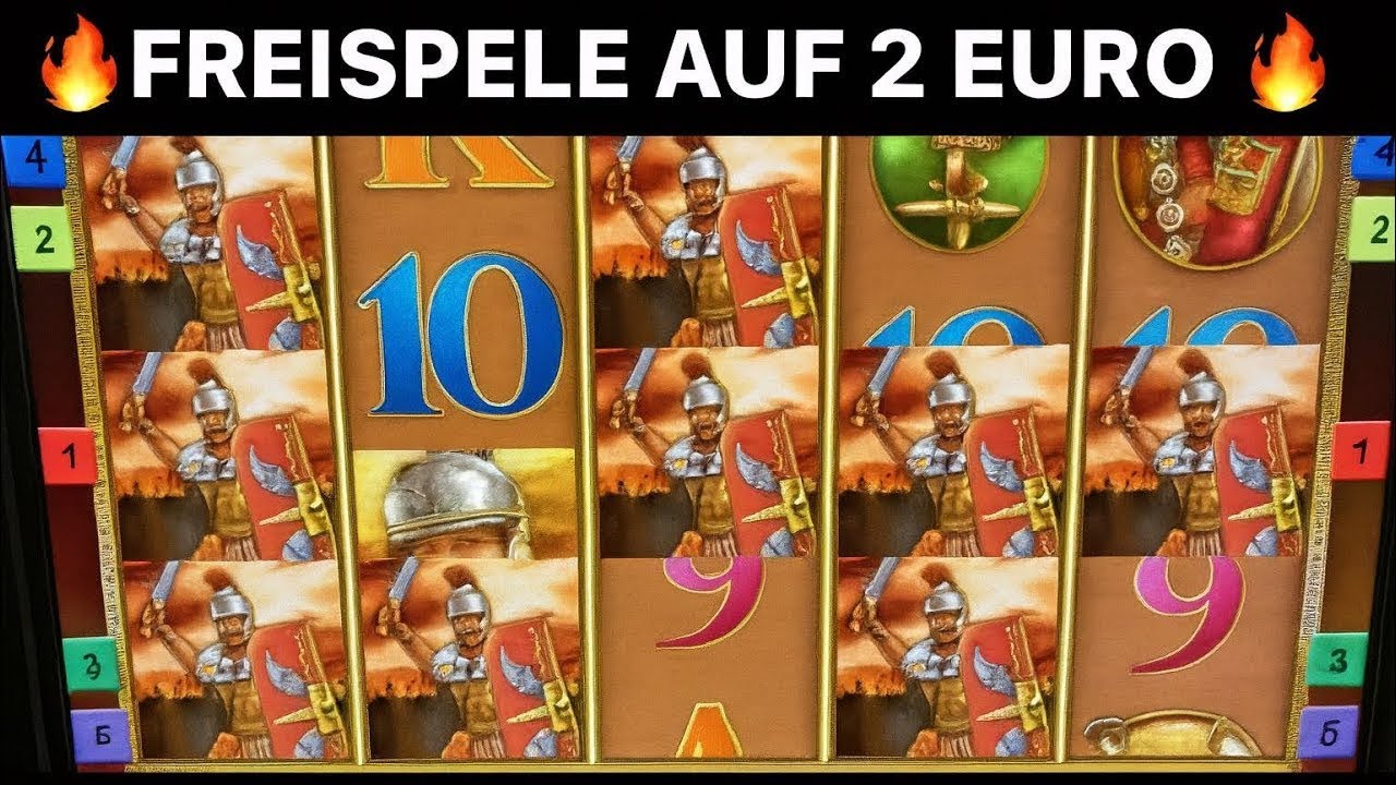Roman Legion auf 2€ Magic Stone XXL Safari 5 Spins 🤑 Spielhalle Spielothek