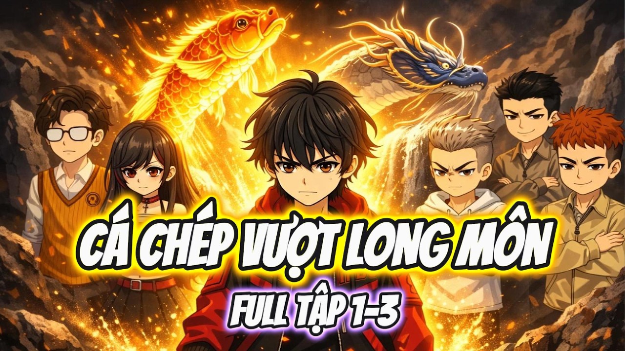 (FULL) TẬP 1-3 | CÁ CHÉP VƯỢT LONG MÔN