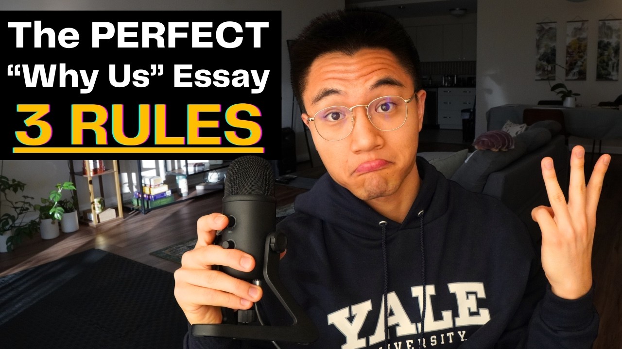 How to Write the PERFECT Why Our School Essay | Ivy League Supplemental Masterclass