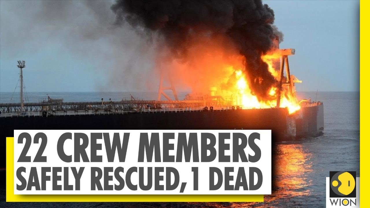 New oil spill fear in Indian Ocean due to fire in Sri Lanka oil tanker | South Asia | World News