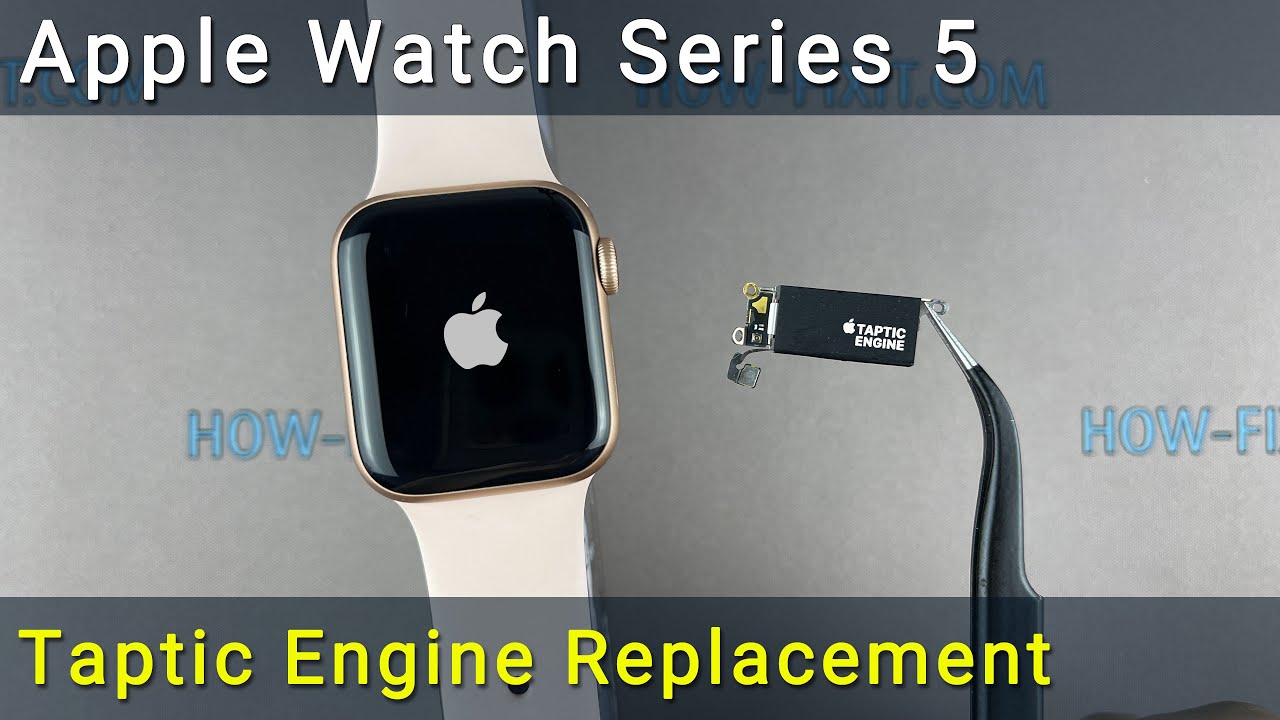 Apple Watch Series 5 Taptic Engine Replacement
