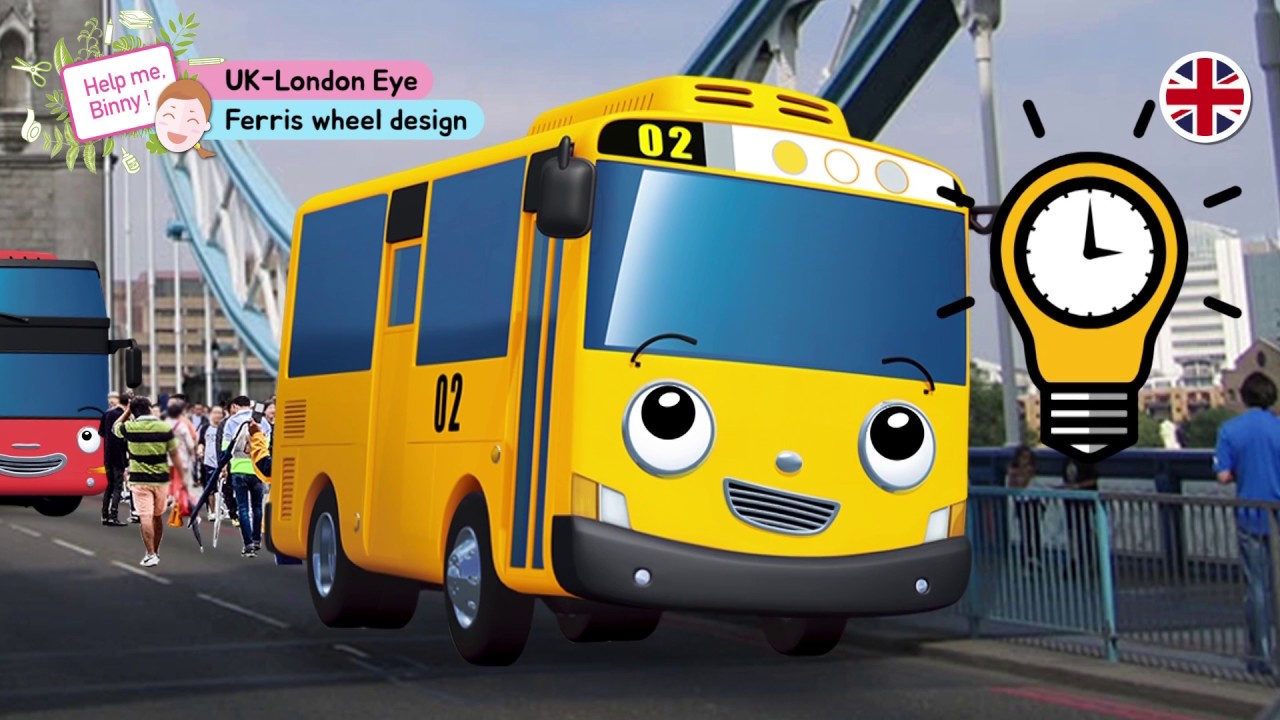 London Eye Ferris Wheel Design l Tayo's World Travel #2 l Tayo the Little Bus