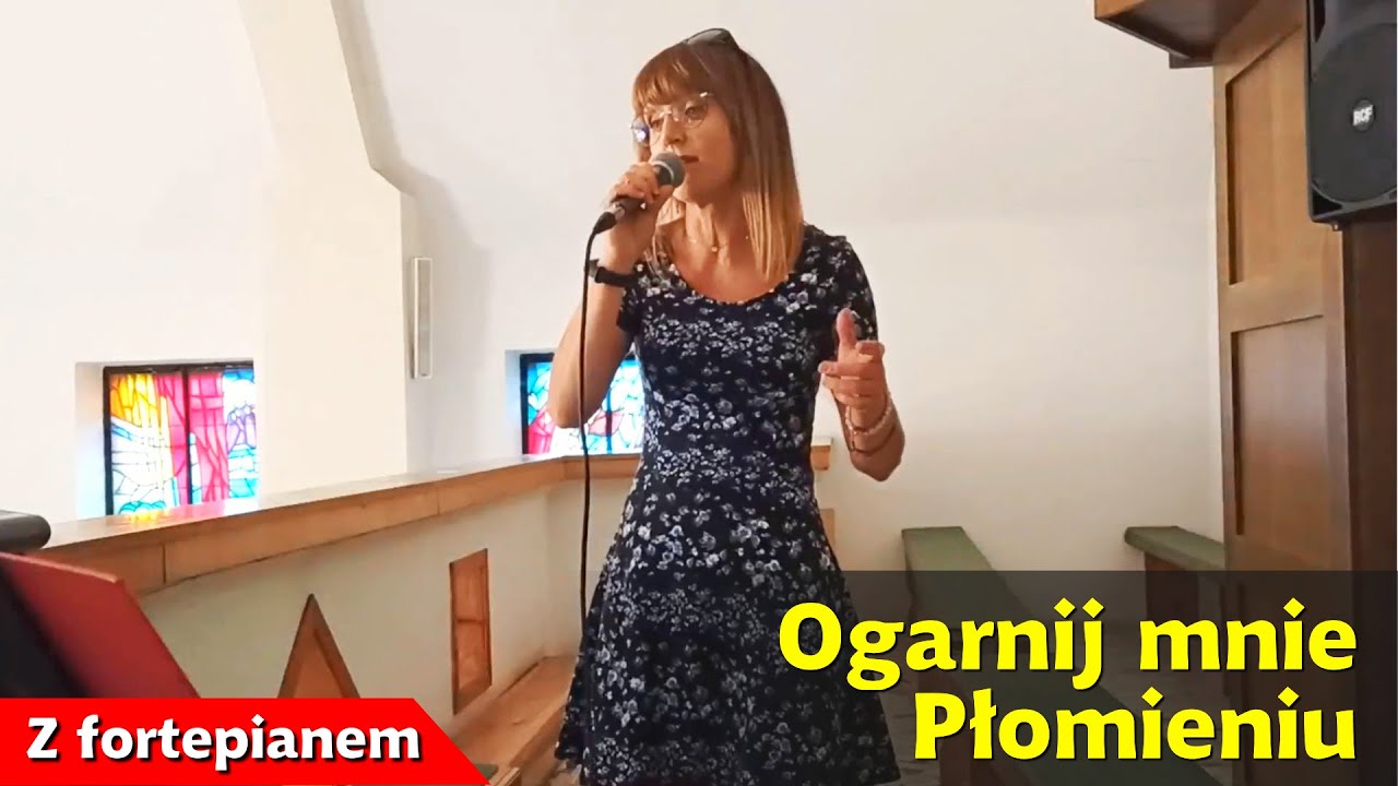 Ogarnij mnie, Płomieniu - Marzena Palka - Podkład na fortepianie - Jangok