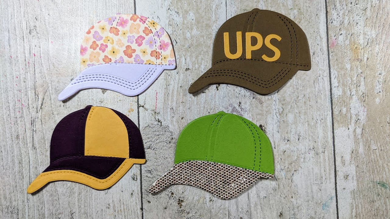 Join me as I make some fun Baseball Caps! Uses the Stampin' Up Hats Off stamp set