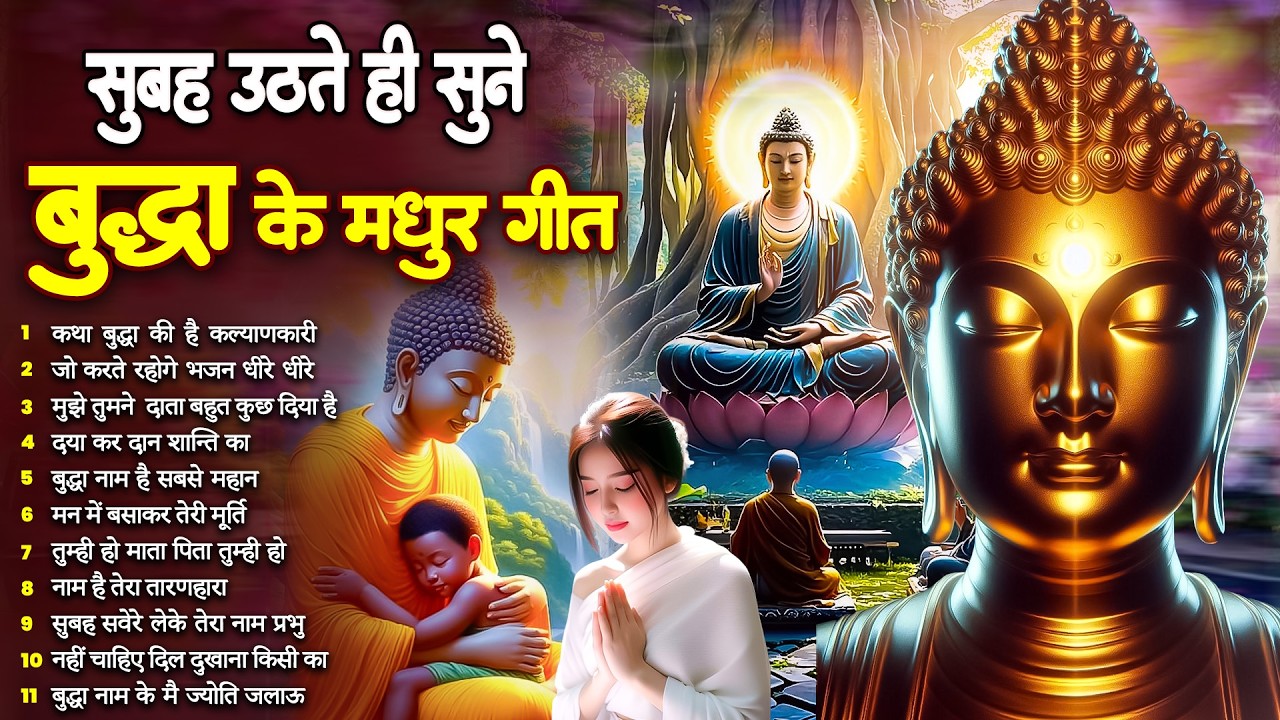 ☸️ सदा कृपा बरसेगी सुबह उठते ही रोज़ सुनें तथागत भगवान बुद्ध के ये भजन ~ Best Dhamma Geet #buddha