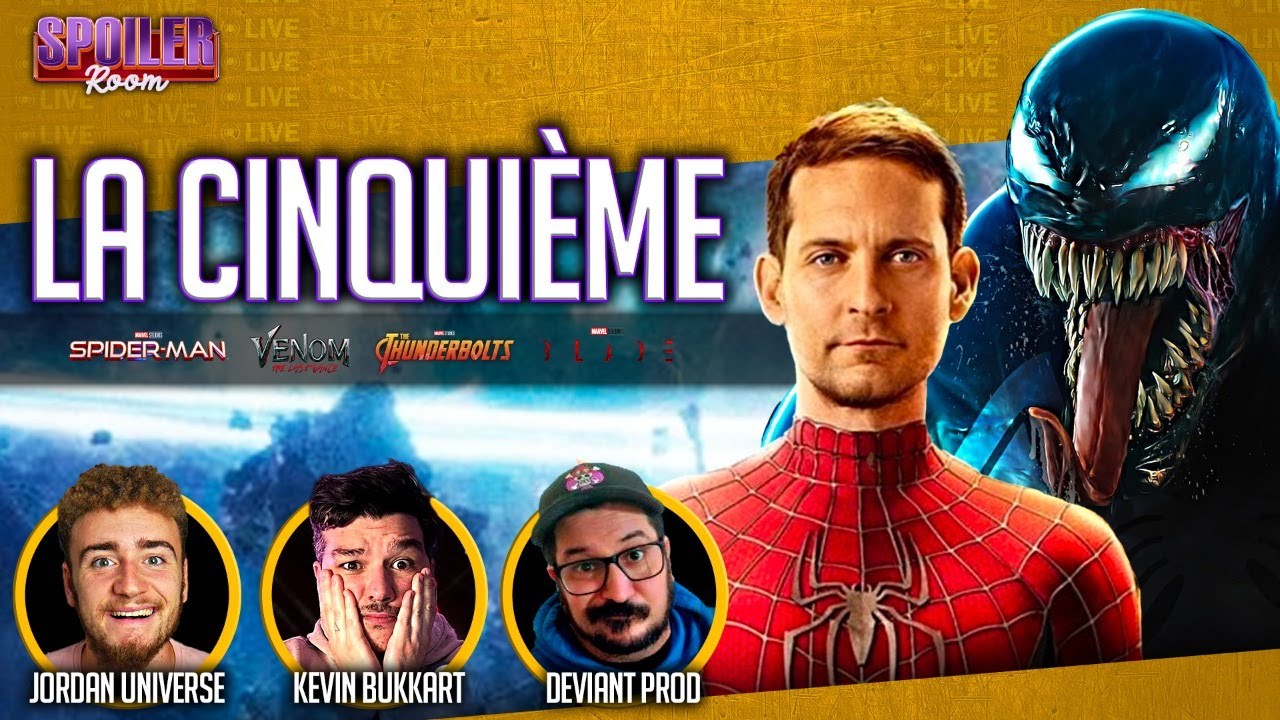 LA SPOILER ROOM : LA CINQUI&Egrave;ME !