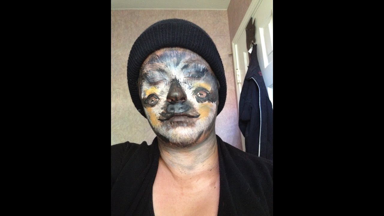 Sloth Makeup tutorial