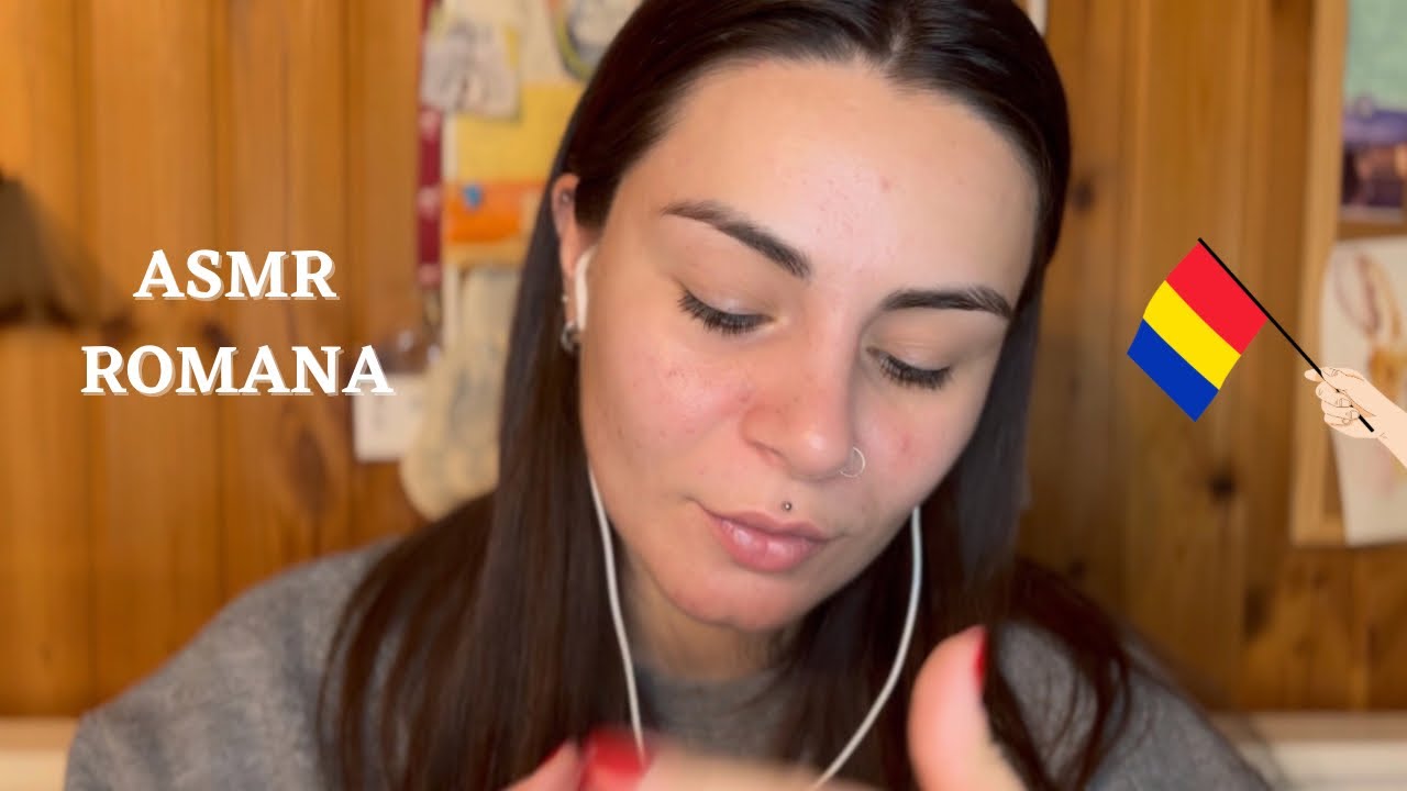 ASMR in Romana, whispering in soapta cu triggers 😴